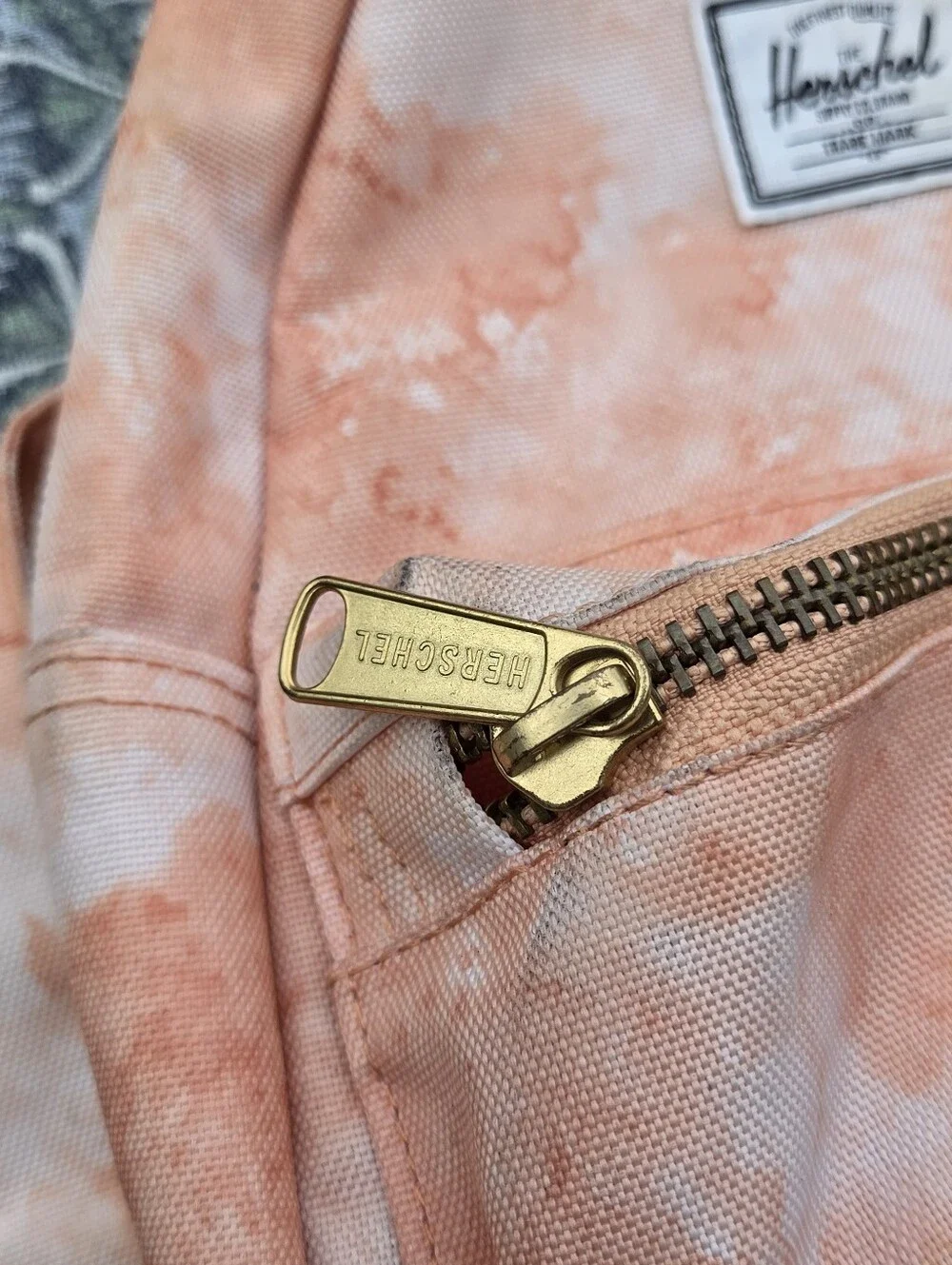 Herschel Supply Company Peach Tie-Dye Mini Backpack